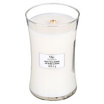 White Tea & Jasmine Large Hourglass Candle