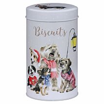 ‘Oh Holy Night’ Christmas Biscuit Tin with Shortbread Biscuits