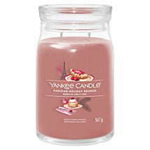 Parisian Holiday Brunch Signature Large Jar Candle