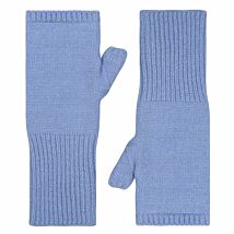 Blue Fingerless Gloves