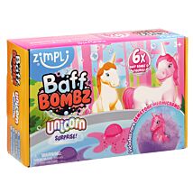 Baff Bombz Pack of 6 Unicorn Surprise
