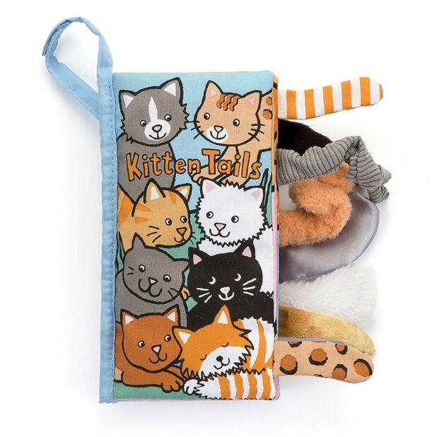 Jellycat Kitten Tails Activity Book Temptation Gifts