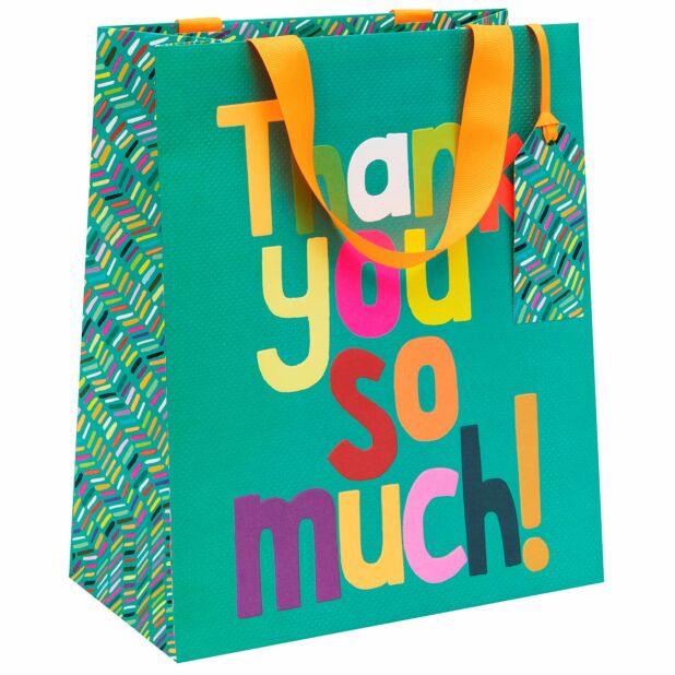 Glick Paper Salad Thank You So Much Large Gift Bag Temptation Gifts
