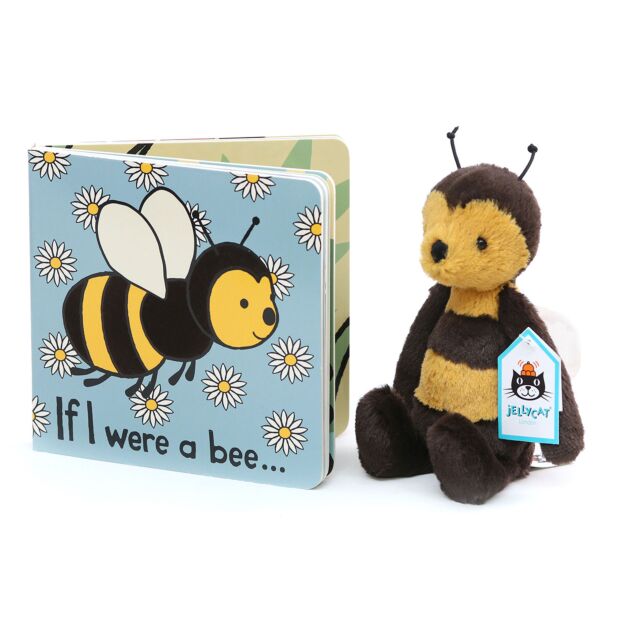 Jellycat Bee Book And Toy Set Temptation Gifts