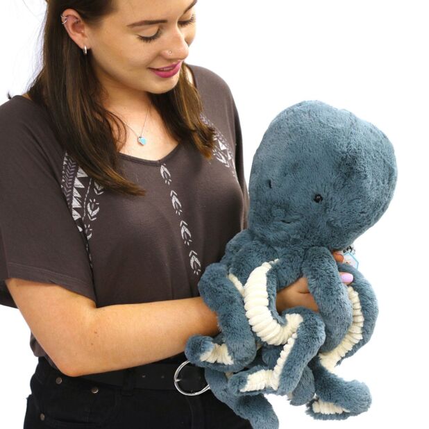 Jellycat octopus store blue