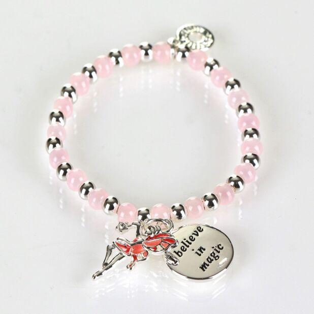 Pink Charm Bracelet for Girls: Adorable Jewelry for Little Ladies Female