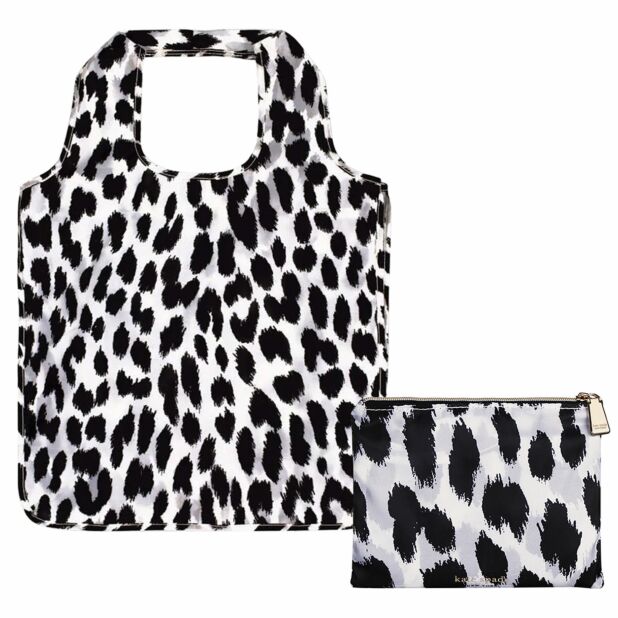 Kate Spade New York Modern Leopard Reusable Shopper Tote Temptation Gifts