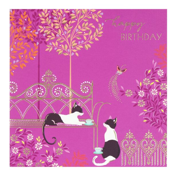 Sara Miller Birds Barattolo Per Cereali – Verde Con Uccelli E Dettagli Oro, 26,2 X 22,6 X 7,2 Cm