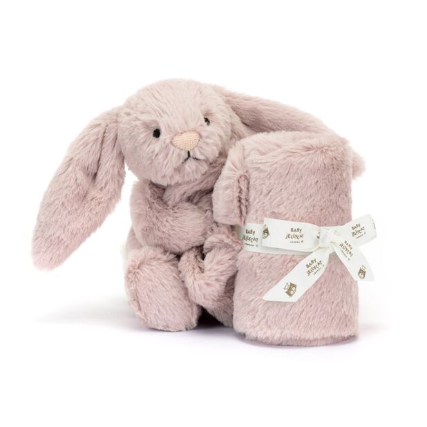 Pink jellycat bunny soother hotsell