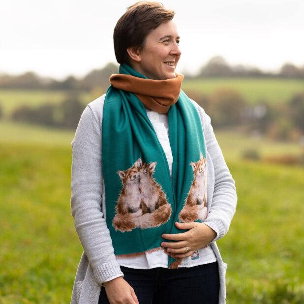 Wrendale shop bee scarf