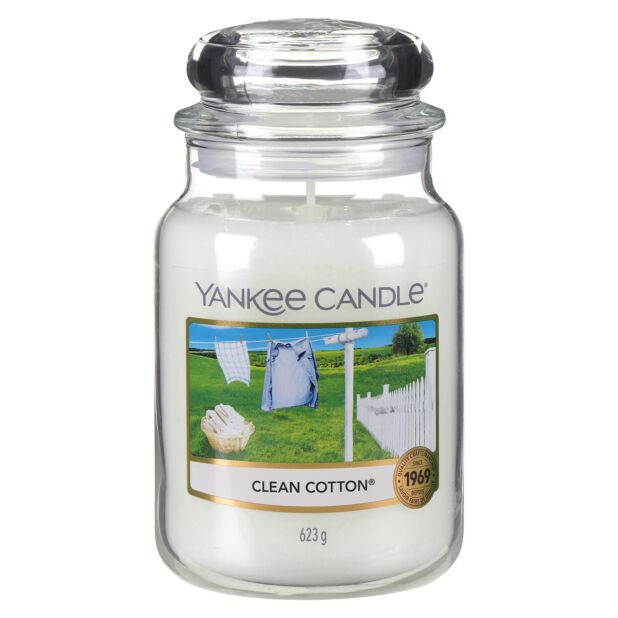 YANKEE CANDLE Clean Cotton, 170g - Perfumed pearls