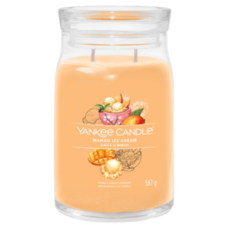 Mango Ice Cream Signature Large Jar Candle