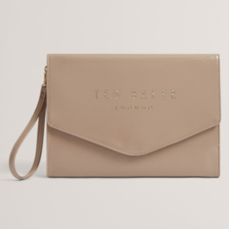 CRINKIE Stone Crinkle Envelope Pouch Bag