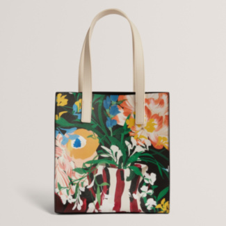 BOUCONI Floral Bouquet Printed Small Icon Bag