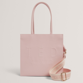 ICONICA Light Pink Webbing Small Icon Bag