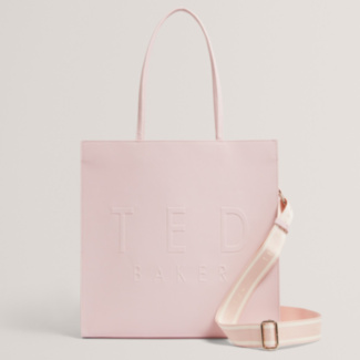 ICONNY Light Pink Webbing Large Icon Bag