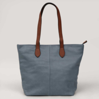 Denim Blue Soft Medium Tote Bag