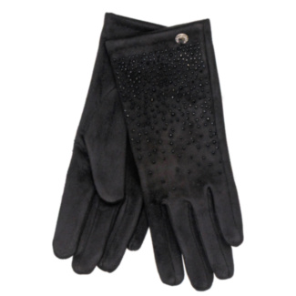 Cosy Sparkle Black Boxed Gloves