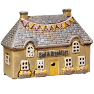 Bed and Breakfast House Tealight Holder