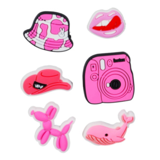 Paper Jam Pack of 6 Jammies Charms Set 2 (Pink Whale)