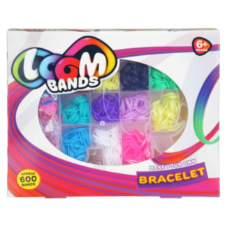 Loom Bands 600pc in Elephant Case