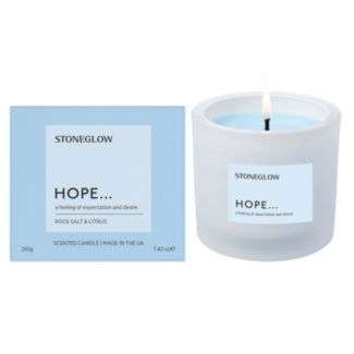 Affirmations - Hope - Rock Salt & Citrus Candle