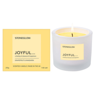 Affirmations - Joyful - Grapefruit & Mandarin Candle