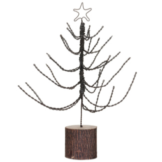 Candelabra Wire Christmas Tree Ornament