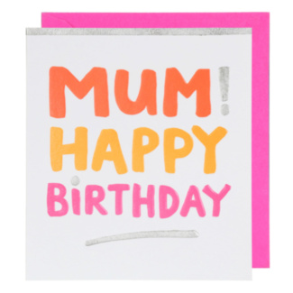 Mum Birthday Card