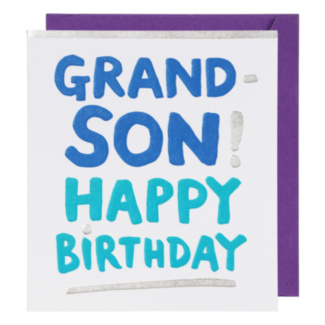 Grandson Birthday Card