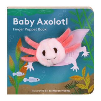 Baby Axolotl Finger Puppet Book