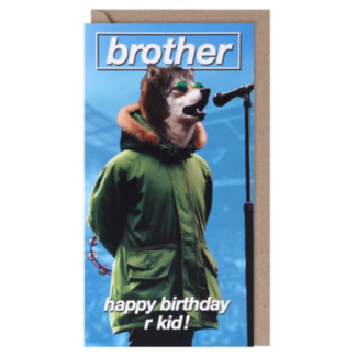 Ark Life Brother Dog Singer Birthday Card