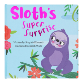 Sloth’s Super Surprise Soft-Cover Kids Book