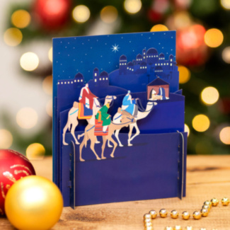 Nativity 3D Pop Up Christmas Card