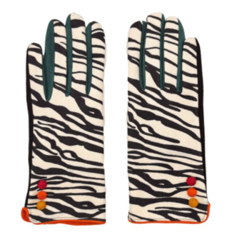 Zebra Animal Print Gloves