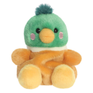 Palm Pals Puddles Mallard Duck Soft Toy