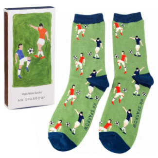 Footballers Matchbox Men’s Bamboo Socks