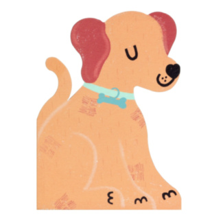 Labrador Dog Small Greeting Card