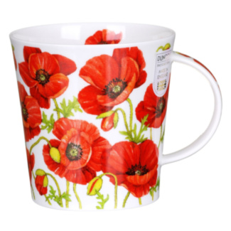 Beautiful Blooms Poppies Cairngorm Shape Mug