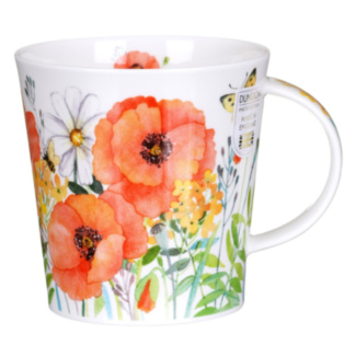 Floral Whisper Red Cairngorm Shape Mug