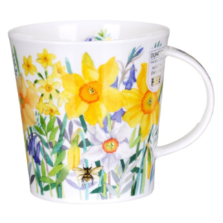 Floral Whisper Yellow Cairngorm Shape Mug