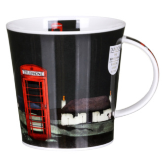 Highland Retreat Phonebox Cairngorm Shape Mug