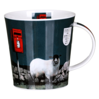 Highland Retreat Postbox Cairngorm Shape Mug
