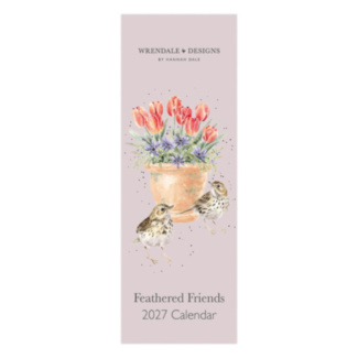‘Feathered Friends’ 2027 Slim Calendar