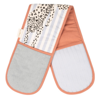 Cheetah Double Oven Glove