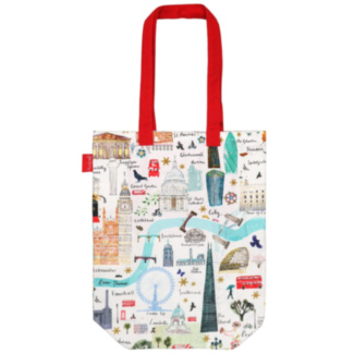 Josie Shenoy London Landmarks Cotton Tote Bag