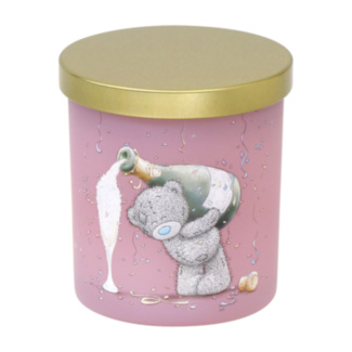 ‘Lets Celebrate’ Gold Fizz 206g Boxed Glass Candle