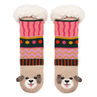 Dog House Fluffy Slipper Socks