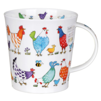 Bright Bunch Chicken Cairngorm Shape Mug