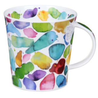 Blobs! Green Cairngorm Shape Mug